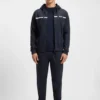 Logo-print tracksuit bottoms in cotton terry