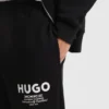 Logo-print tracksuit bottoms in cotton terry