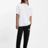 Logo-print tracksuit bottoms in cotton terry