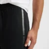 Logo-print tracksuit bottoms in cotton terry