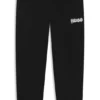 Logo-print tracksuit bottoms in cotton terry