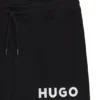 Logo-print tracksuit bottoms in cotton terry