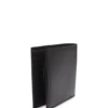 Logo-print wallet in leather