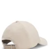 Logo-rivet cap in suede