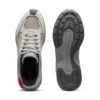 Logo-spoiler trainers in mesh and faux suede