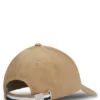 Logo-trim cap in cotton twill