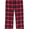 Logo-waistband pyjama bottoms in checked cotton