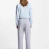 Logo-waistband tracksuit bottoms in cotton terry