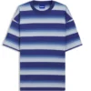 Loose-fit T-shirt in cotton with block stripes