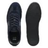 Low-top trainers with structured trims