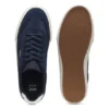 Low-top trainers with suede trims