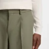 Machine-washable relaxed-fit trousers in stretch fabric
