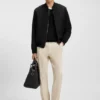 Machine-washable slim-fit jacket in stretch fabric Machine-washable slim-fit jacket in stretch fabric