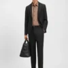 Machine-washable slim-fit jacket in stretch fabric Machine-washable slim-fit jacket in stretch fabric
