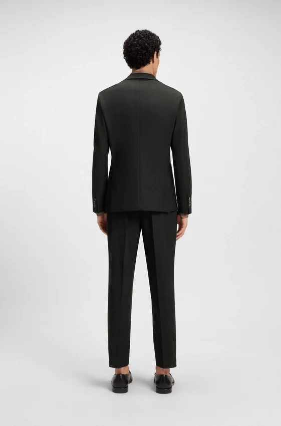 Machine-washable slim-fit jacket in stretch fabric Machine-washable slim-fit jacket in stretch fabric