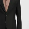 Machine-washable slim-fit jacket in stretch fabric Machine-washable slim-fit jacket in stretch fabric