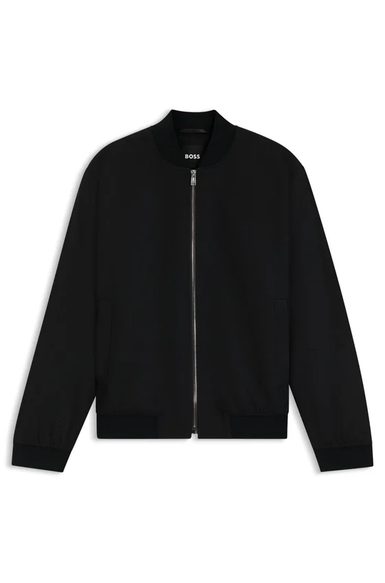 Machine-washable slim-fit jacket in stretch fabric Machine-washable slim-fit jacket in stretch fabric