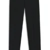 Machine-washable tapered-fit trousers in stretch fabric Machine-washable tapered-fit trousers in stretch fabric