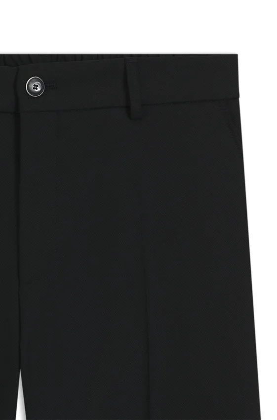 Machine-washable tapered-fit trousers in stretch fabric Machine-washable tapered-fit trousers in stretch fabric