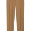 Machine-washable tapered-fit trousers in stretch fabric Machine-washable tapered-fit trousers in stretch fabric