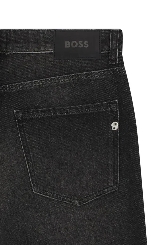 Maine black regular-fit jeans in mechanical-stretch denim Maine black regular-fit jeans in mechanical-stretch denim