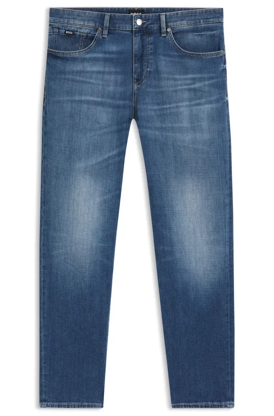 Maine blue regular-fit jeans in comfort-stretch denim Maine blue regular-fit jeans in comfort-stretch denim