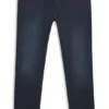 Maine blue regular-fit jeans in knitted denim Maine blue regular-fit jeans in knitted denim