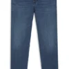 Maine blue regular-fit jeans in performance denim