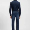 Maine blue regular-fit jeans in soft-touch denim