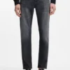 Maine grey regular-fit jeans in Italian denim