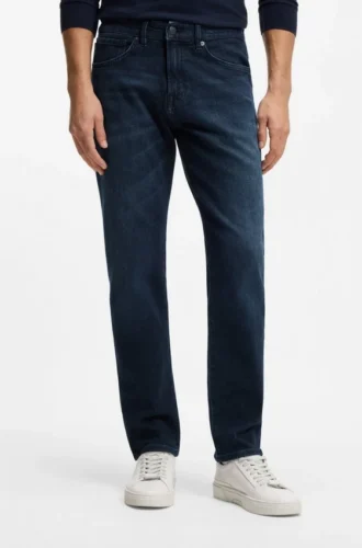 Maine regular-fit jeans in blue comfort-stretch denim