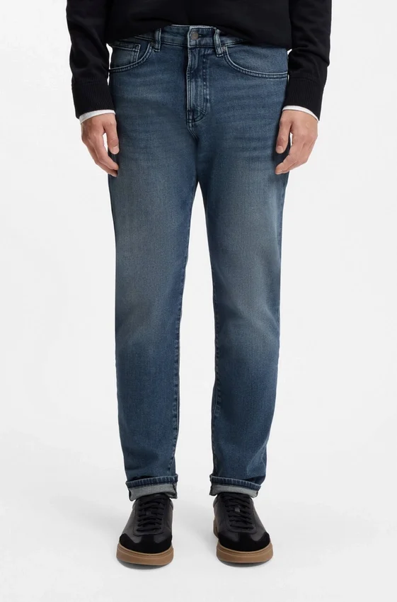 Maine regular-fit jeans in blue comfort-stretch denim Maine regular-fit jeans in blue comfort-stretch denim