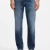 Maine regular-fit jeans in blue soft-touch denim