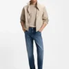 Maine regular-fit jeans in blue soft-touch denim