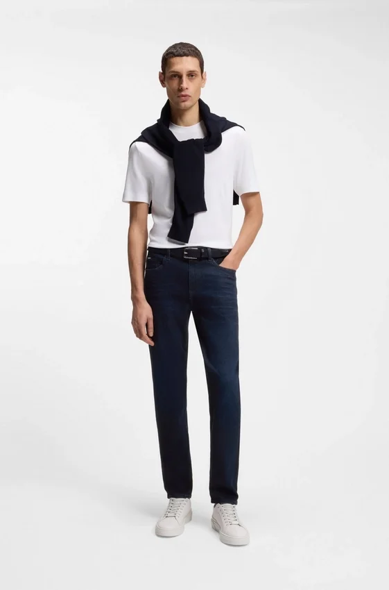 Maine regular-fit jeans in dark-blue denim Maine regular-fit jeans in dark-blue denim