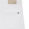Maine regular-fit jeans in white soft-motion denim