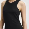 Maxi dress with rhinestone embellishments