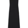 Maxi dress with rhinestone embellishments