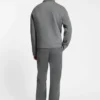Melange relaxed-fit jacket in a wool blend
