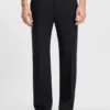 Melange relaxed-fit trousers in virgin wool Melange relaxed-fit trousers in virgin wool