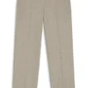 Melange relaxed-fit trousers in virgin wool