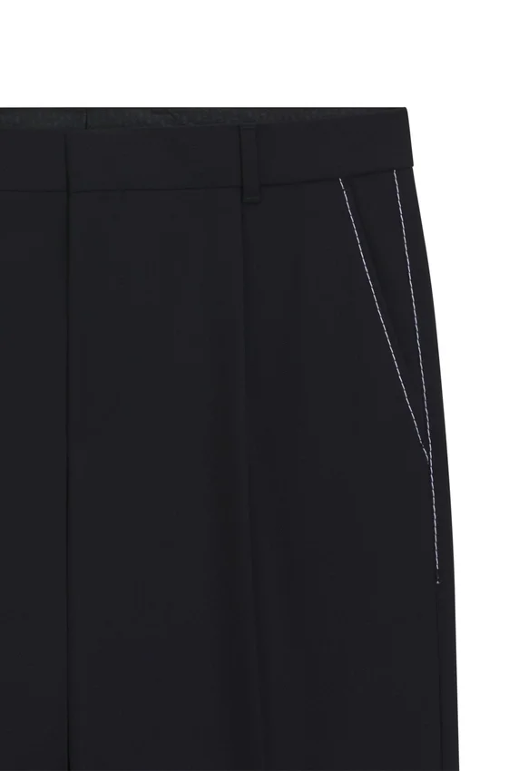 Melange relaxed-fit trousers in virgin wool Melange relaxed-fit trousers in virgin wool