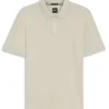 Mercerised-cotton polo shirt with Double B monogram Mercerised-cotton polo shirt with Double B monogram