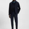 Mercerised-cotton slim-fit T-shirt with contrast trims