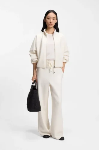 Mercerised-cotton T-shirt in a regular fit