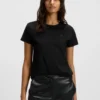 Mercerised-cotton T-shirt with Double B monogram