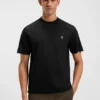 Mercerised-cotton T-shirt with Double B monogram