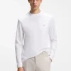 Mercerised-cotton T-shirt with Double B monogram