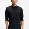 Mercerised-cotton T-shirt with Double B monogram