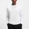 Mercerised-cotton T-shirt with Double B monogram